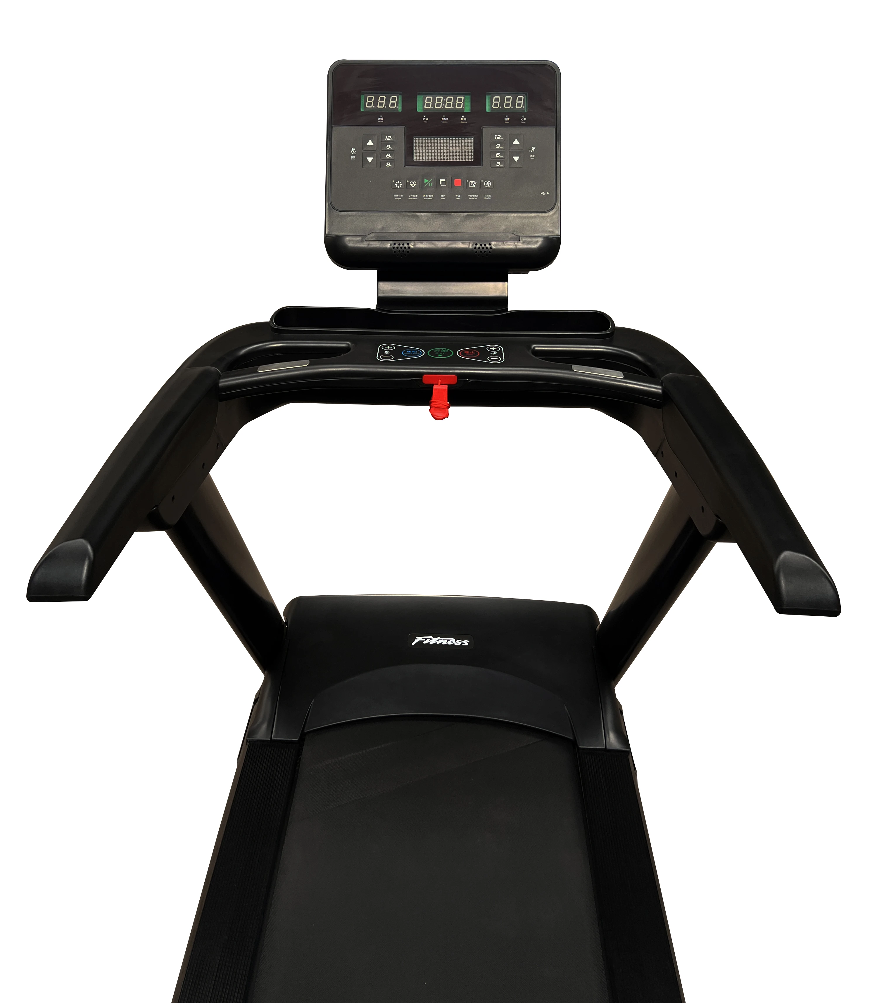 Commercial Grade Electric Treadmill Large Running Surface Heart Rate Monitor Manual Folding LCD LED Display Cardio Mechanical