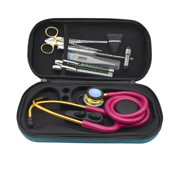 EVA Stethoscope Carry Holder PU Leather Stethoscope Case