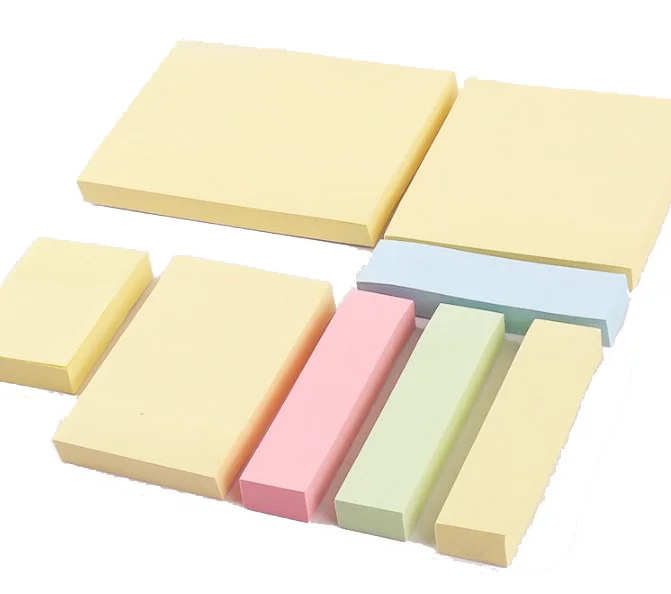 
Wholesale 3*3 100 Sheets Multicolor Sticky Notes Cute Custom square shape Memo Pads It and Post Bookmark 