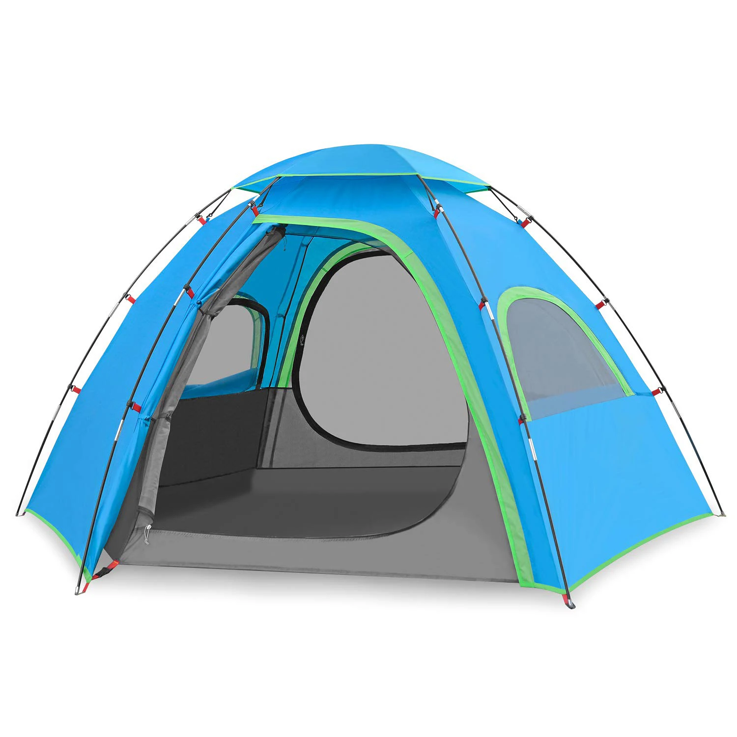 Factory Hot Sale Camping Tent Backpacking Waterproof Tent Outdoor Dome Tent with Wind Protection