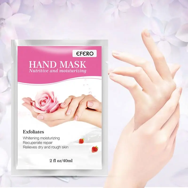 EFERO SPA отшелушивающая отбеливающая маска для рук увлажняющая перчатка
