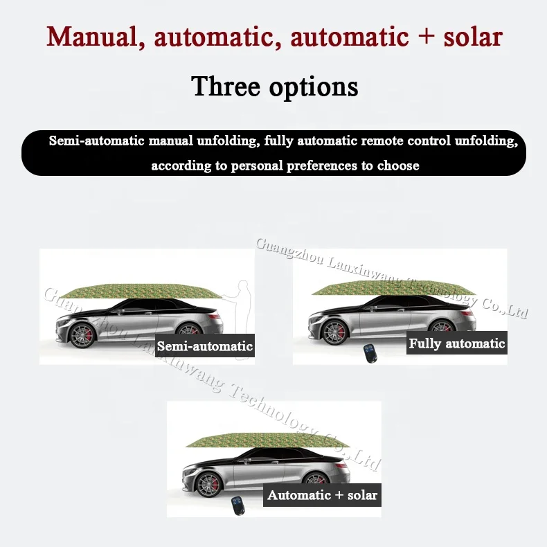 4.2m Car umbrella semi-automatic folding portable car protection car umbrella