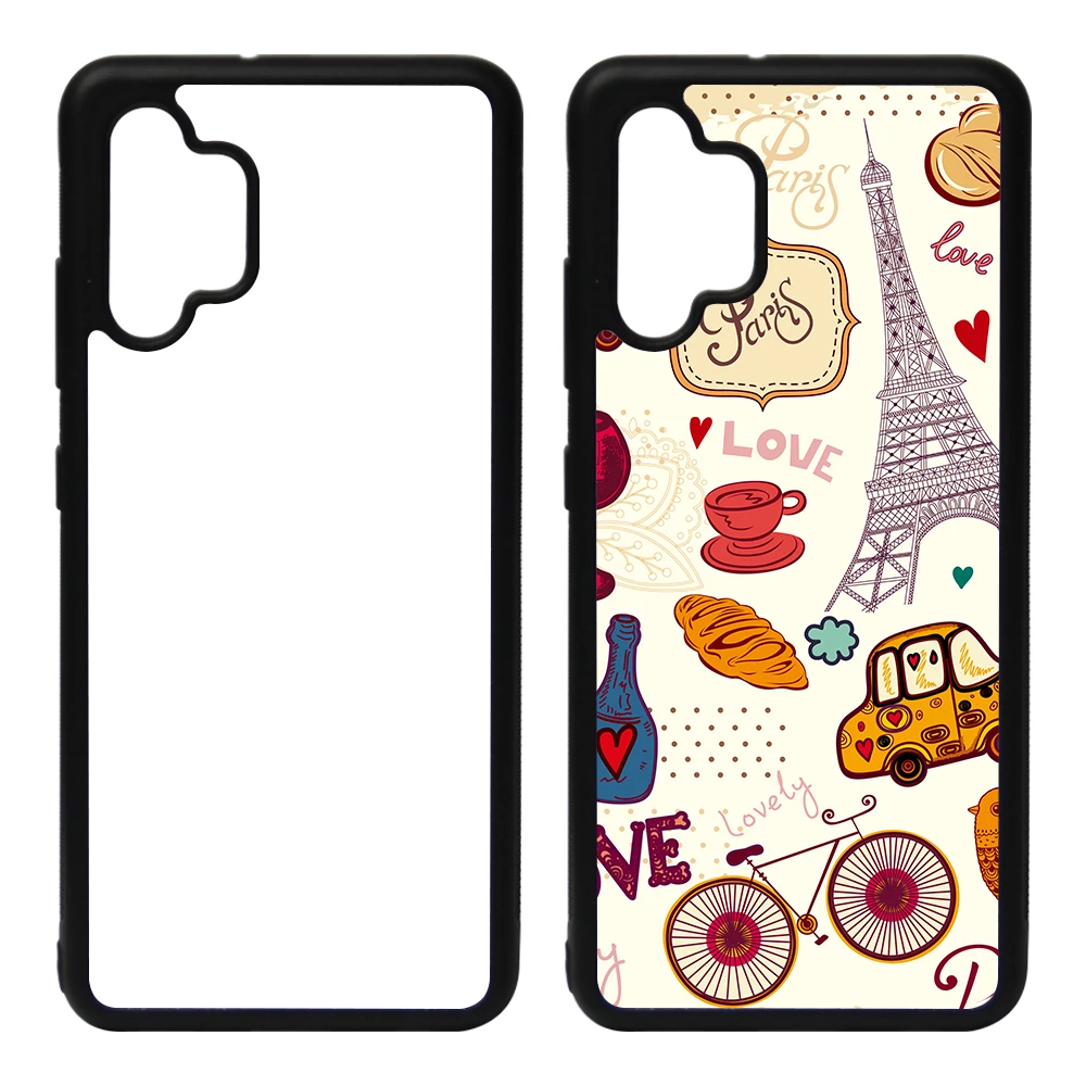 Kingsub Sublimation Phone Case Wholesale TPU 2D Protection Shockproof Blank Heat Sublimation Phone Case For Samsung A32