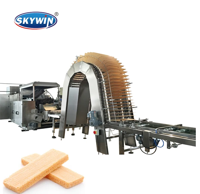High Efficiency Chocolate Mini Small Wafer Biscuit Making Machinery