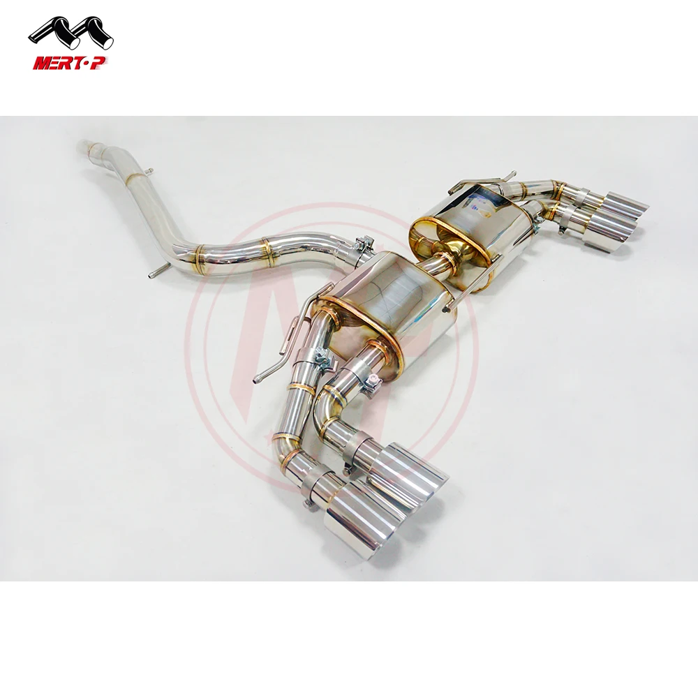  Mertop Racing SS 304 Catback of Golf MK7 R 7.5R 2.0TSI MQB EA888 2014