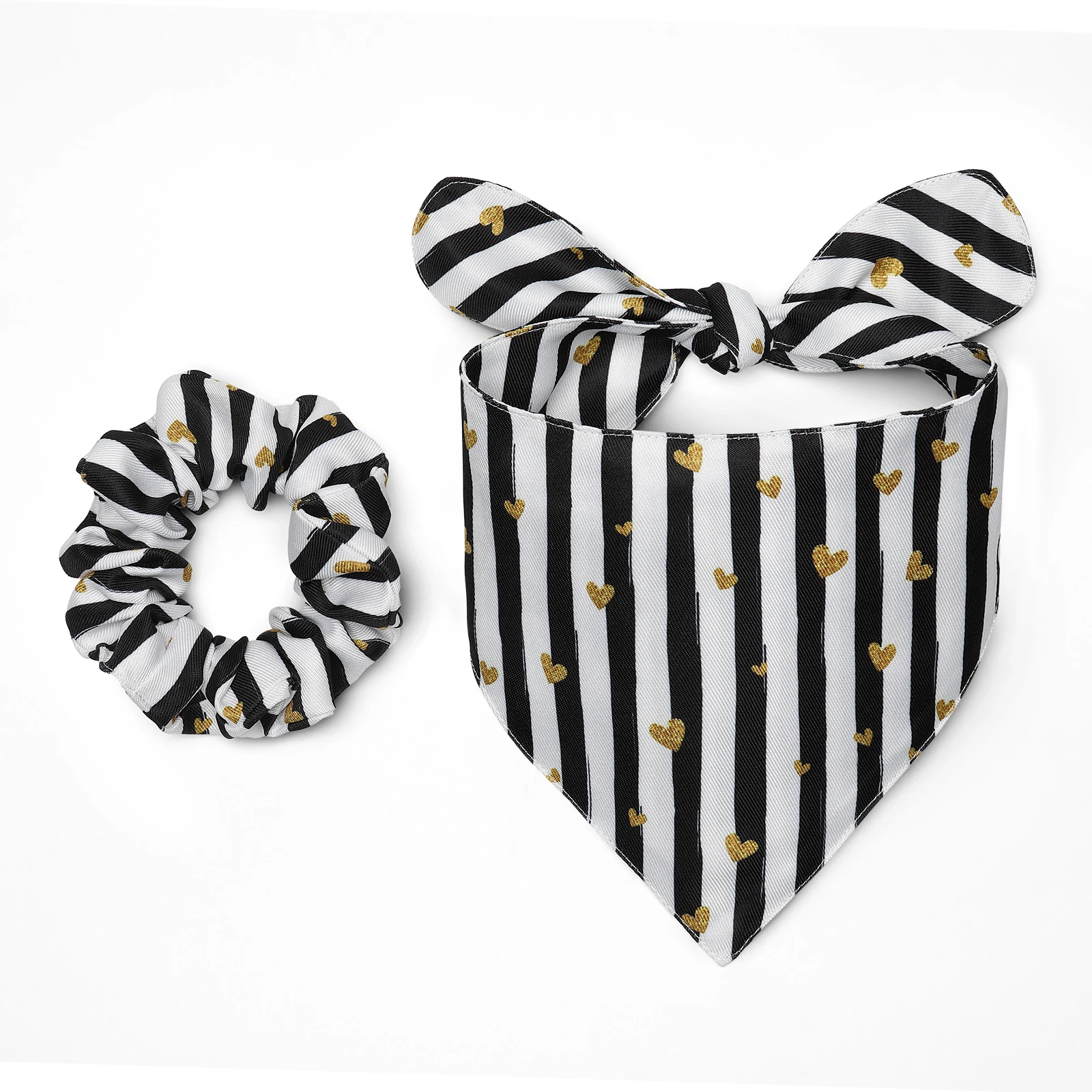 High Quality Sublimation Blanks Pet Washable Triangle Plaid Pet Bandanas Adjustable Custom Dog Scarf Bandana