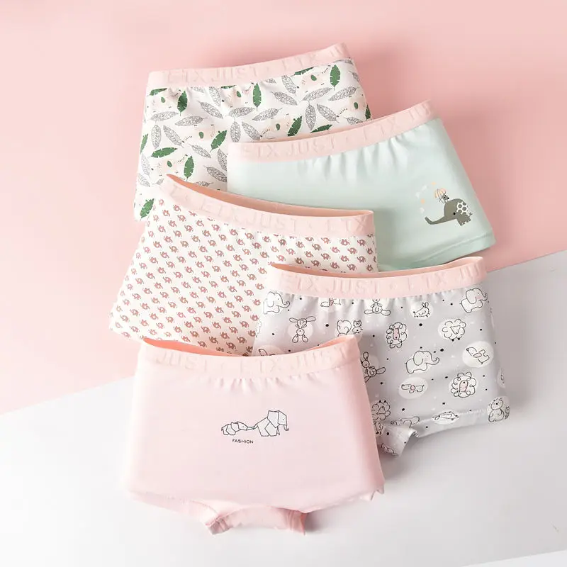 Kids boxers ages 2-16 high quality young teen girls preteen underwear fast shipping in stock