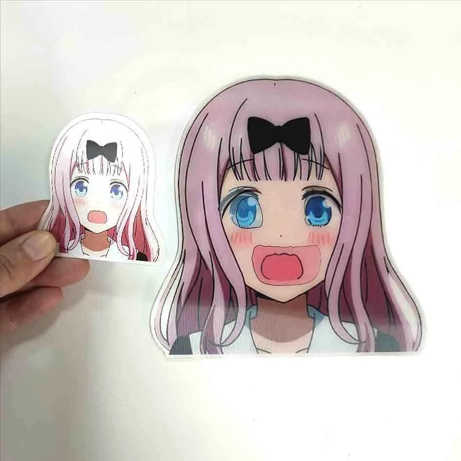 Wholesale 3D Motion Sticker Lenticular Anime Waterproof Car Decals Anime Sticker For phone decor