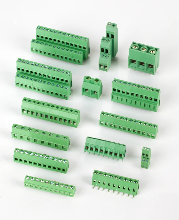 Различные виды клеммных колодок pcb высокого качества 2 54 // 3 5/3 81/5 08/7 62 шаг винта PCB Клеммная колодка