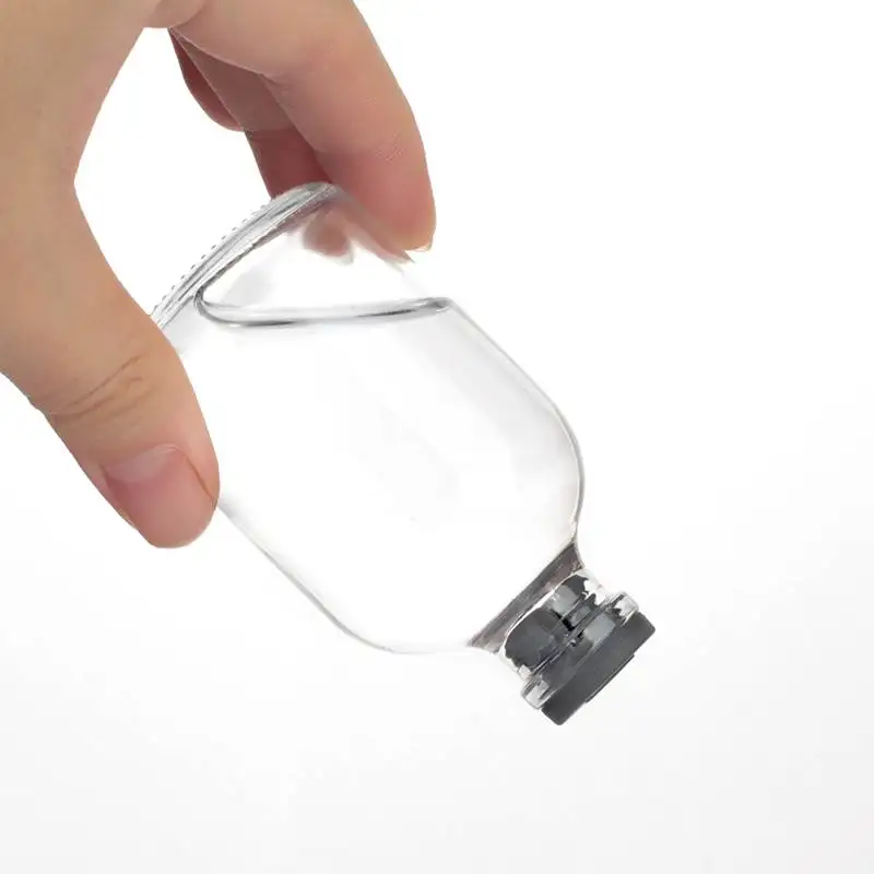 20ml 30ml 50ml 100ml Pharmaceutical Injection Glass Bottle Vials for Saline Injection