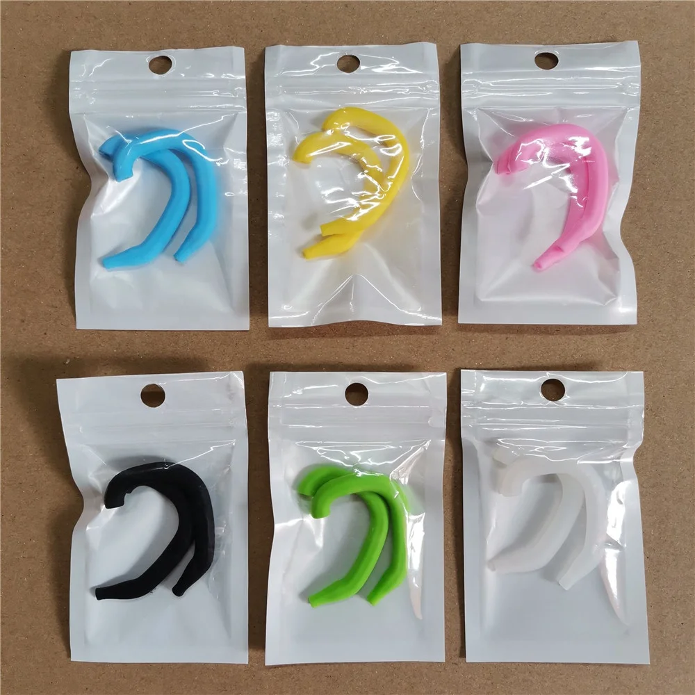
Factory environmental protection silicone anti-le earmuffs protection artifact light hook mask partner silicone earhook 