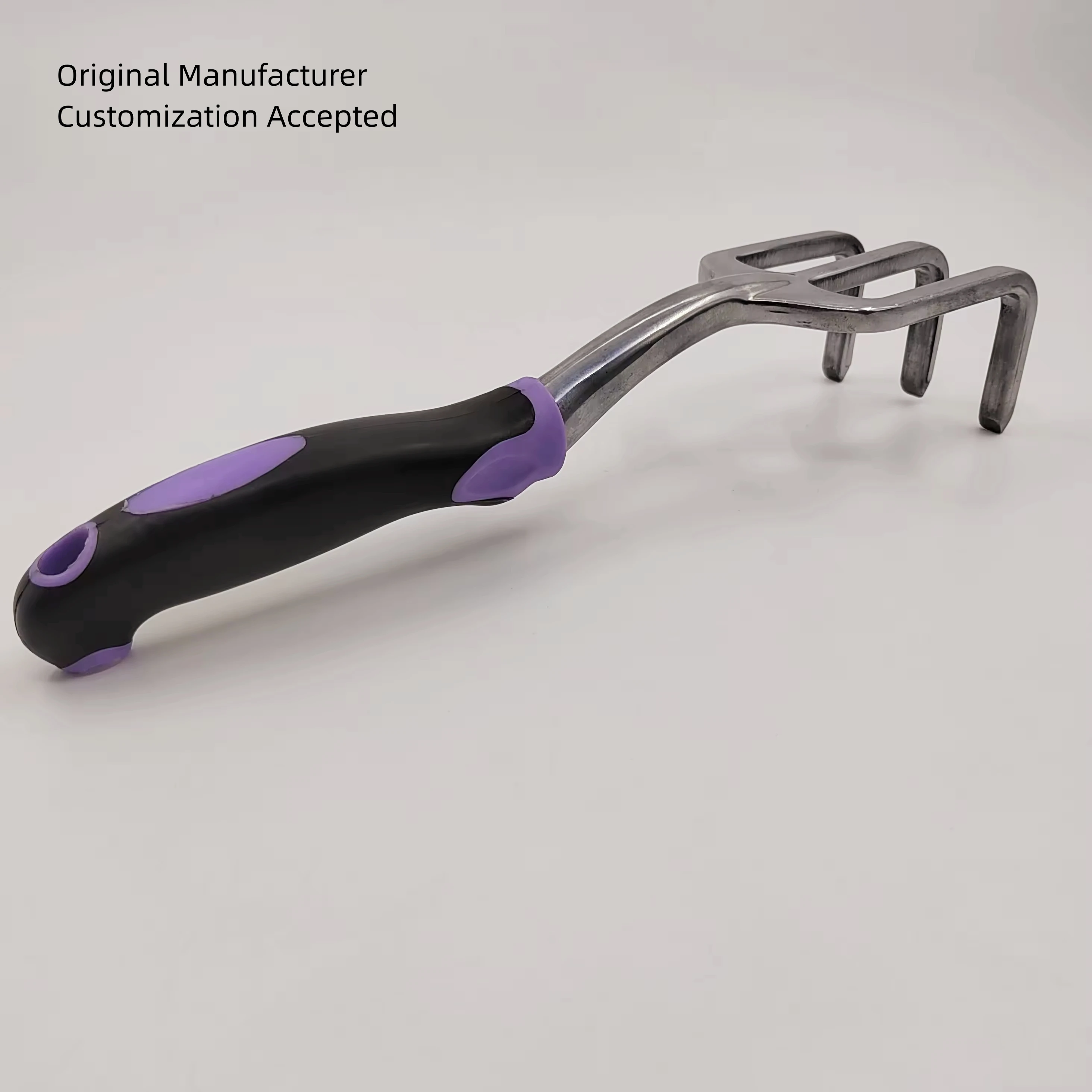 Tools for Gardening Hand Rake with Ergonomic Handle Design Light Weight Heavy Duty Customized