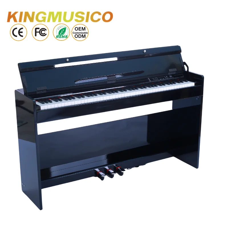 Factory price 88-Key Electric Piano Digital Keyboard Full Cover with Weighted Hammer Action Professional