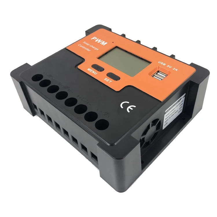 PWM Solar controller FT Series 12V/24V 10A 20A 30A 40A 50A 60A  Solar Charge Controller
