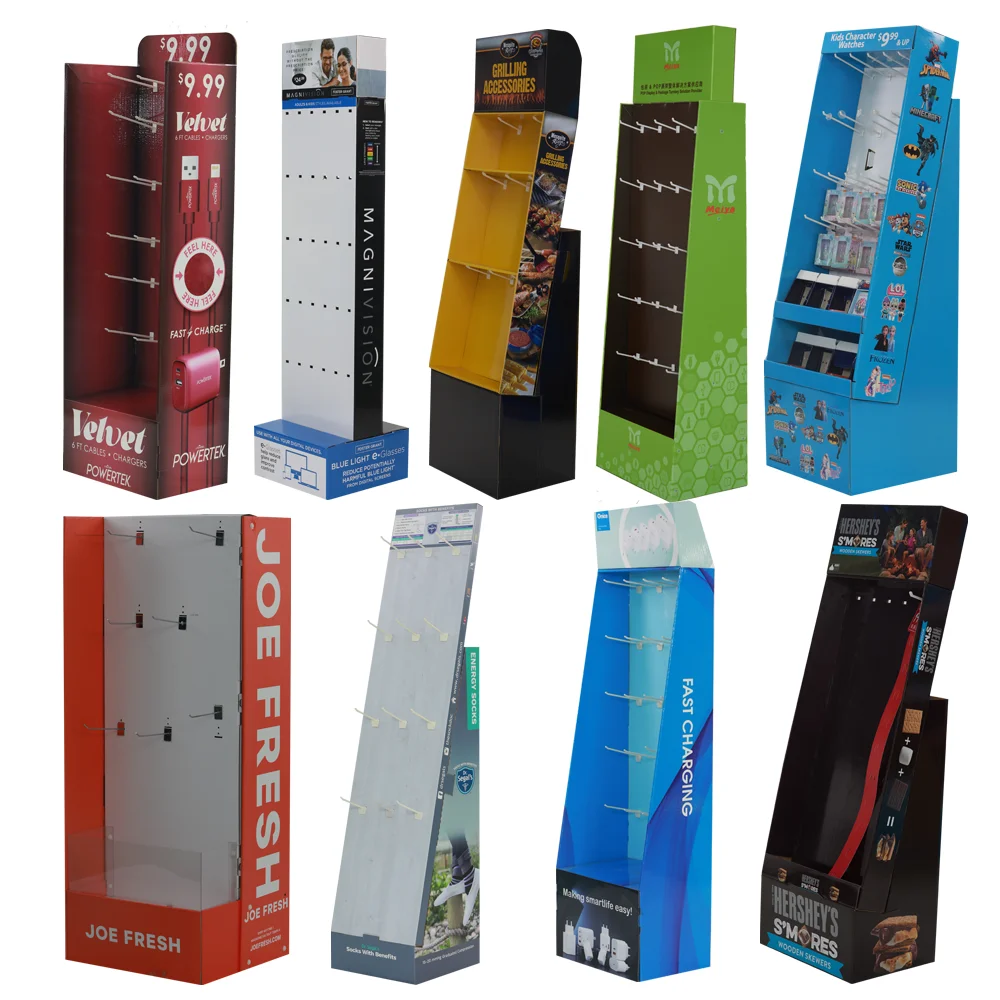 Cardboard Display Box Hook 2. Phone Case Cardboard Display Box 3. Cardboard Display Box With Hooks