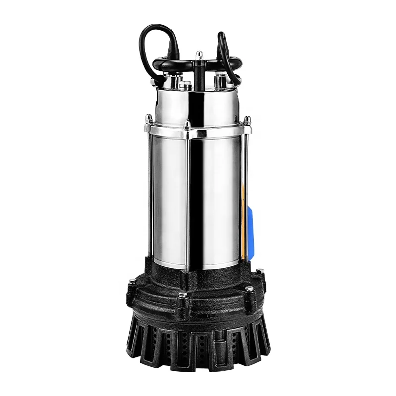 stainless steel electric water pumps automatic stop submersible water pumping machine with float switch
