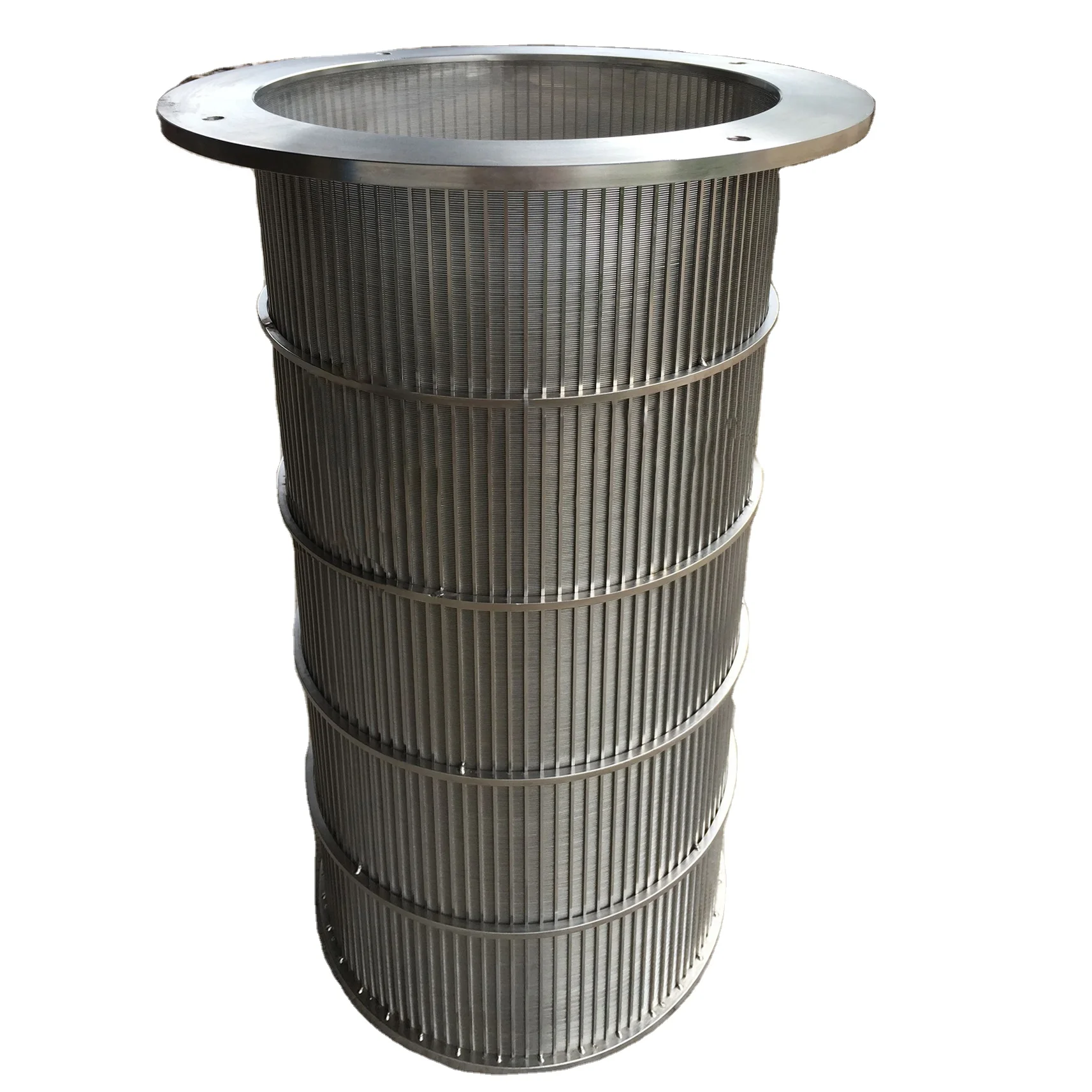 Stainless Steel Wedge Mesh Cartridge,Water Filter Element Backwash Filter Screen