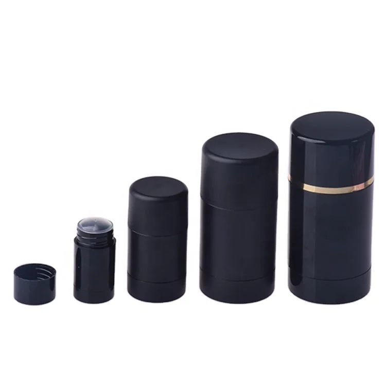 White 15g 30g 50g 75g empty deodorant container stick plastic packaging eco friendly