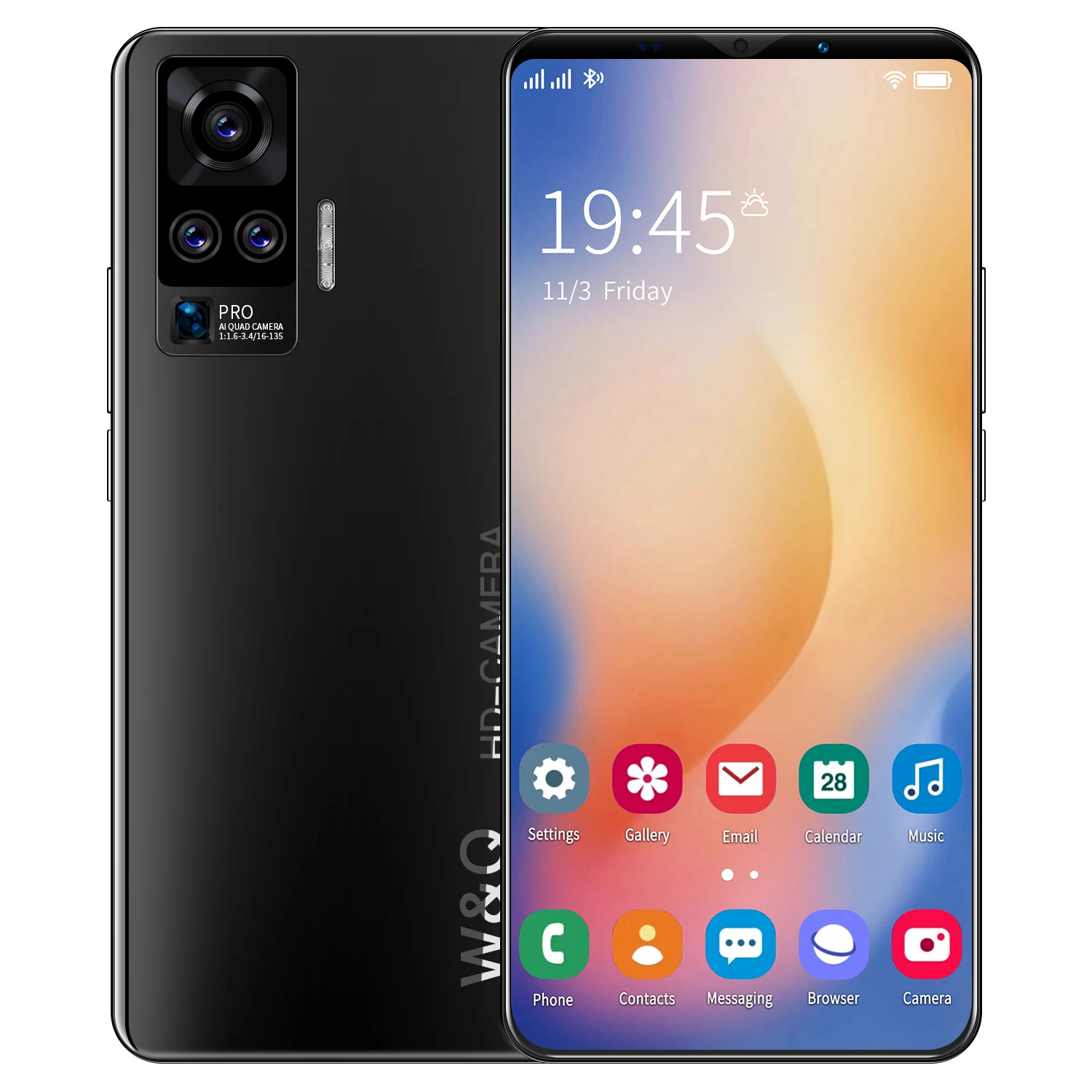 Best Selling X50 Plus 6+128GB ROM 4800mAh Dual Sim Cell Phones Smart Android Unlocked 4G 5G Smart Mobile Phones with Free 8GB
