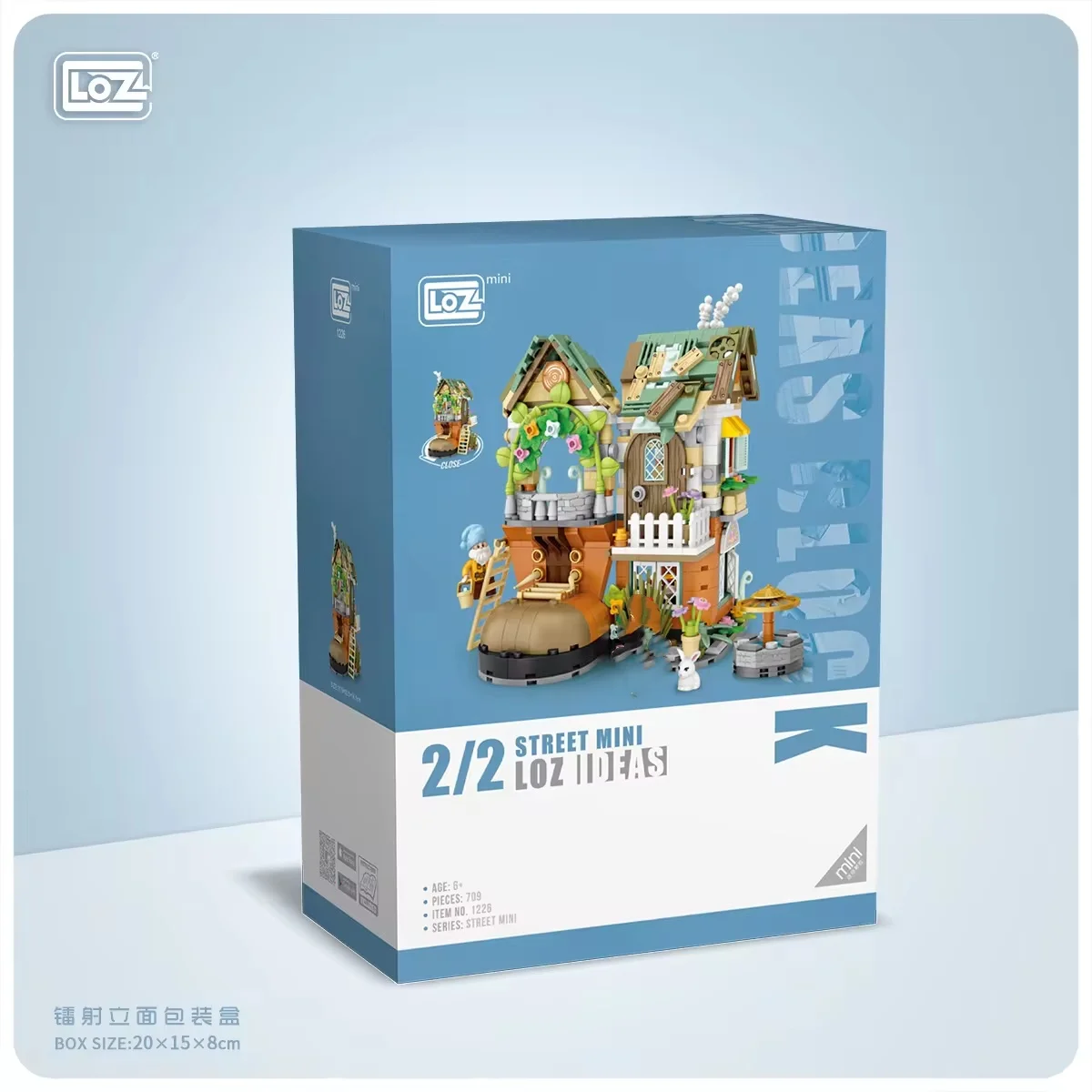 LOZ 3D DIY mini Blocks The Fairy Tale Series Snow White and the Dwarf Building Block brick toys set