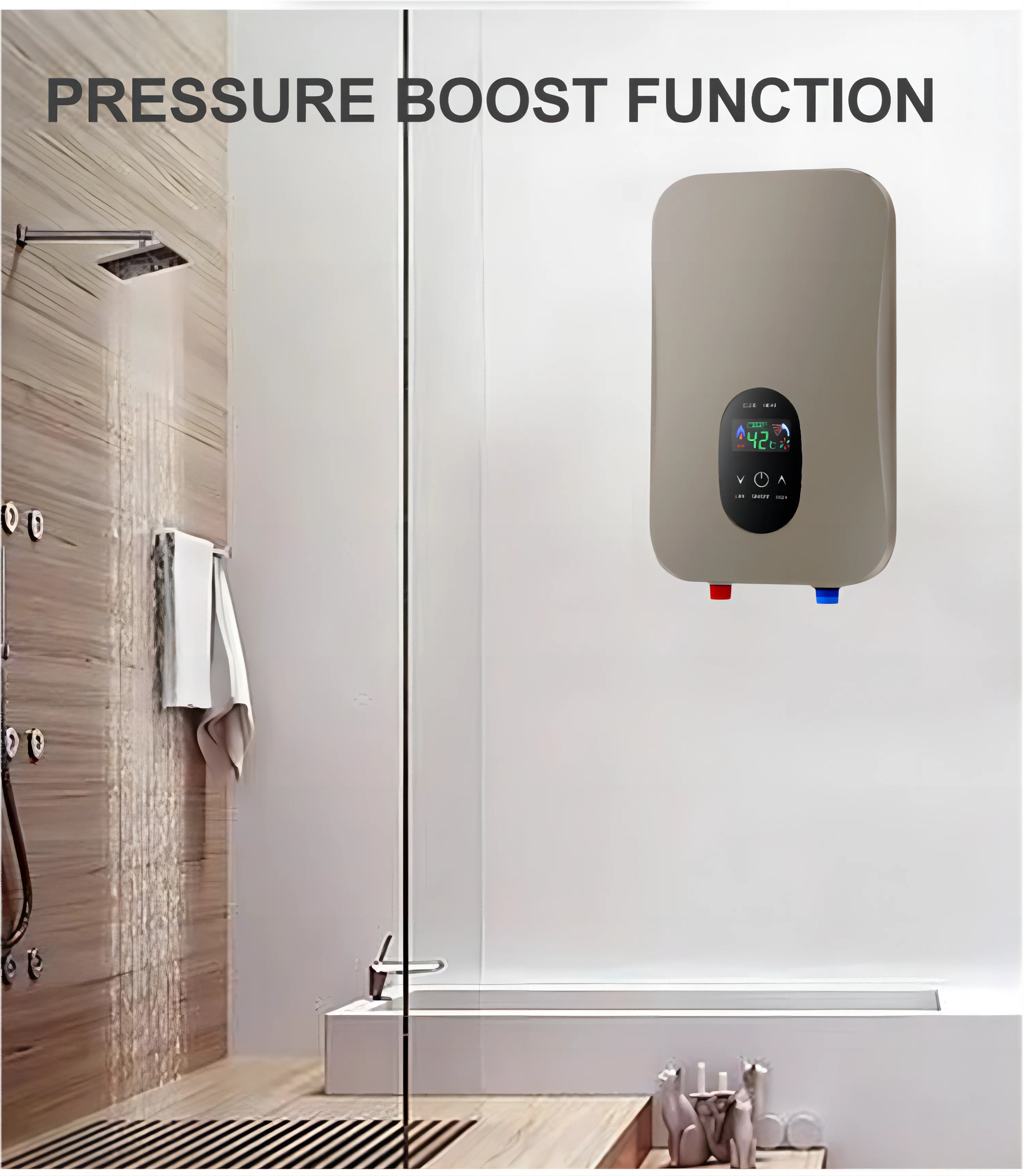 Low Price High Quality Portable Electric Shower Water Heaters For Bathroom Hot Shower