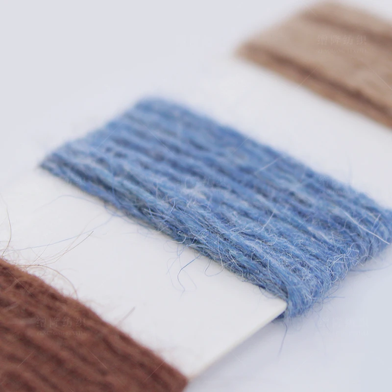 ZENGLONG yarn wholesalers 50% angora 50% nylon melange fancy long-hair velvet cashmere crochet yarn machine weaving mink yarns