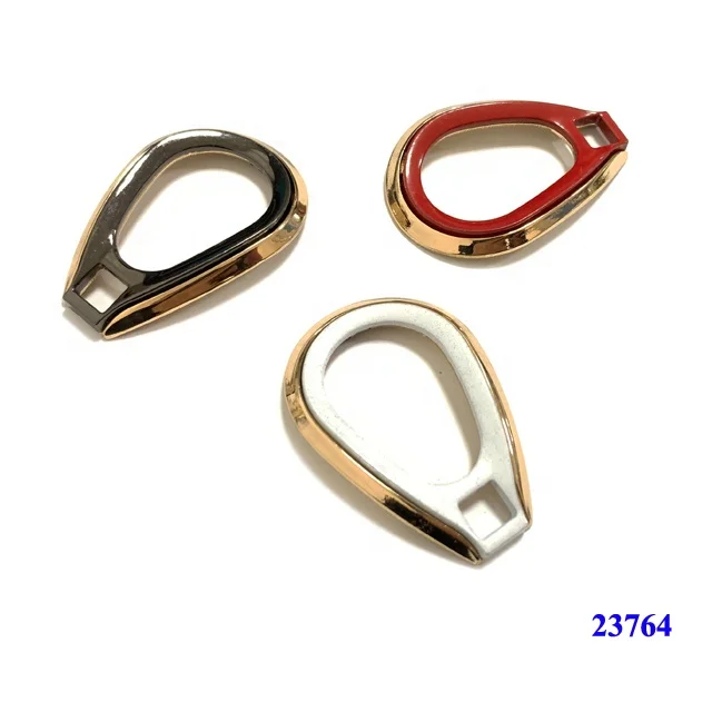 Colorful women metal zinc alloy shoe accessories for sandal decoration