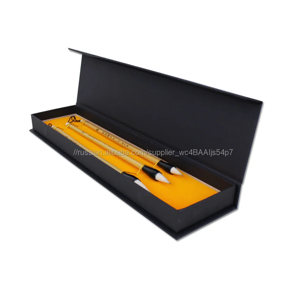 Ручной работы из традиционной китайской каллиграфии бамбуковая щетка для каллиграфии живопись тушью