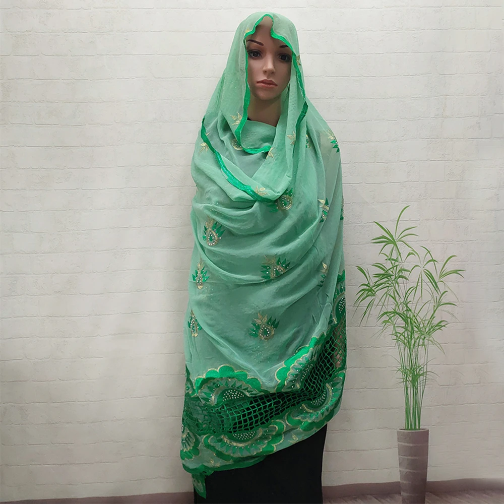 HA10 ethnic scarves shawls long scarf for women cotton guaranteed muslin headtie