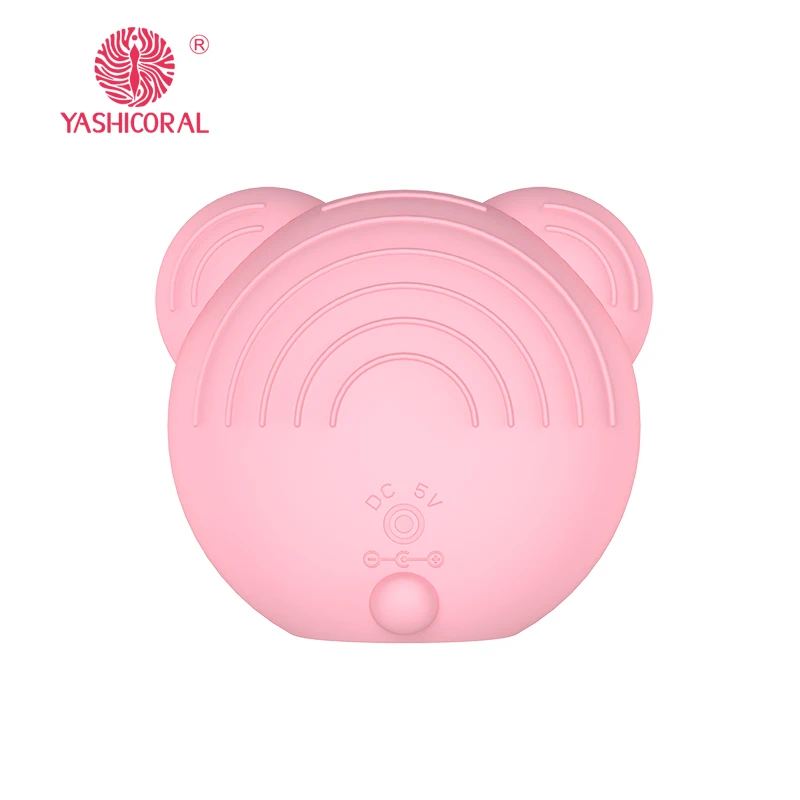 2020 Wholesale Waterproof Mini Vibration Rechargeable Silicone Deep Pore Face Cleaning Sonic Electric Facial Cleansing Brush