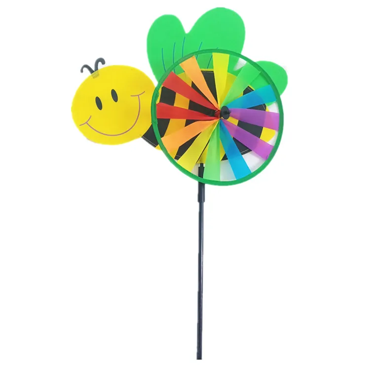 Owl  cartoon colorful windmill toy decorations