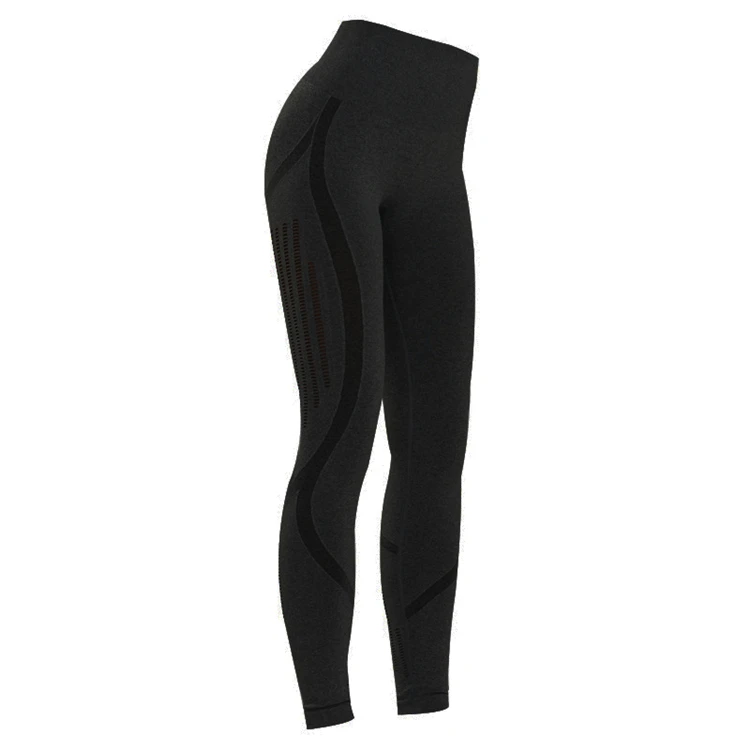 2021 Stylish Wholesale Skintight Seamless Leggings High Waist For Women Quick Dry Nylon Spandex Sports pants