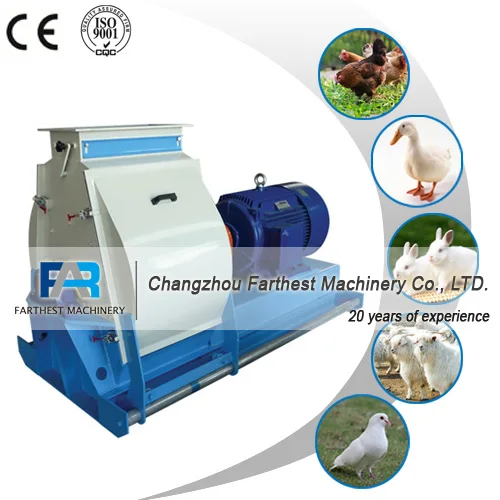 Industrial Animal Feed Hammer Mill For Maize Flour