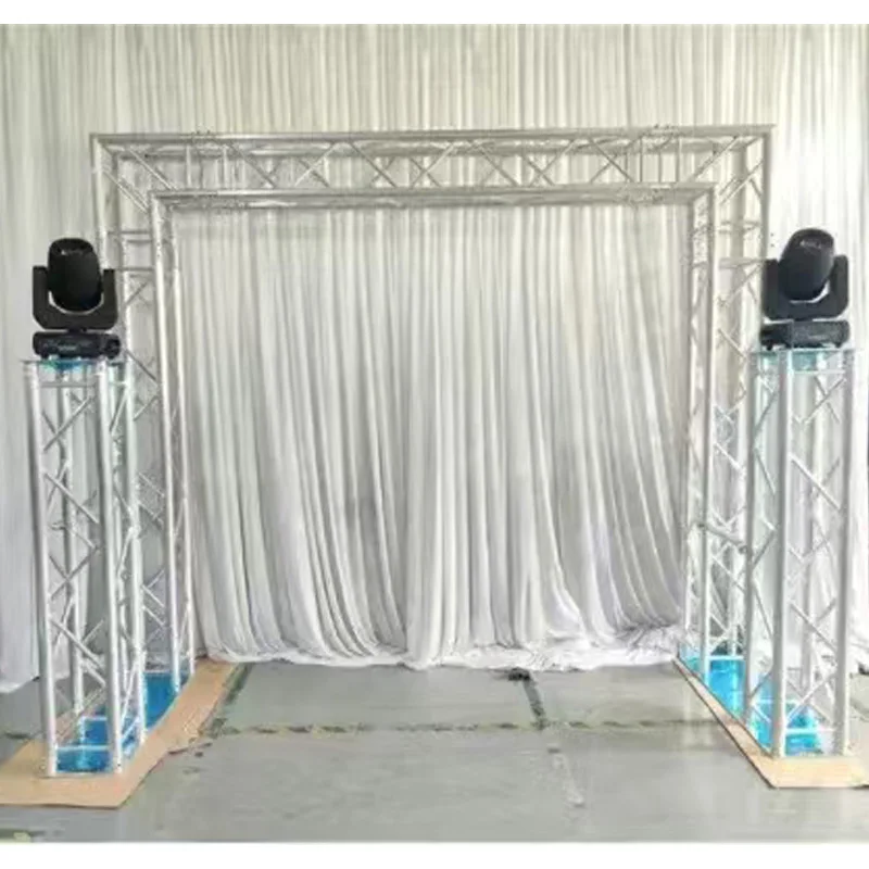 Заводская Цена dj goal post световая ферма дисплей 290*290 световая ферма Totems 2 м башня стойка для дисплея