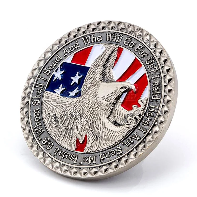 Hot sale custom 3D bronze challenge coin