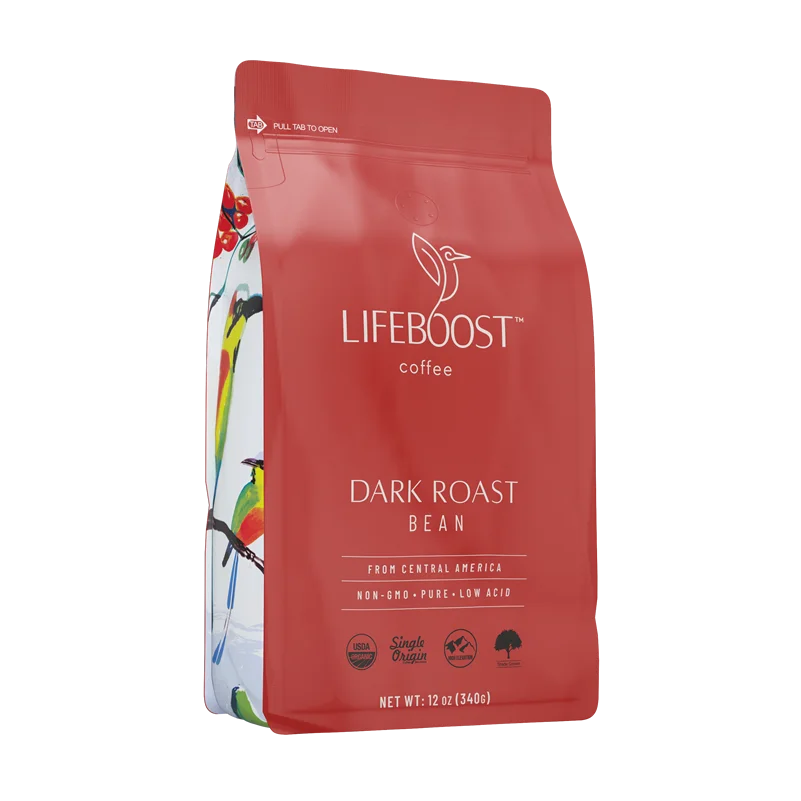 Dark Roast Organic Coffee Whole Beans for 1 bag wholesale coffee coffee bean price