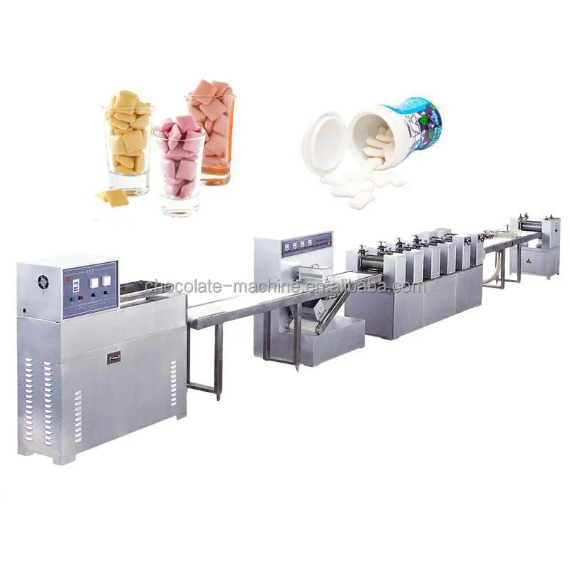 Chewing gum base making machine extruder for natural gum base