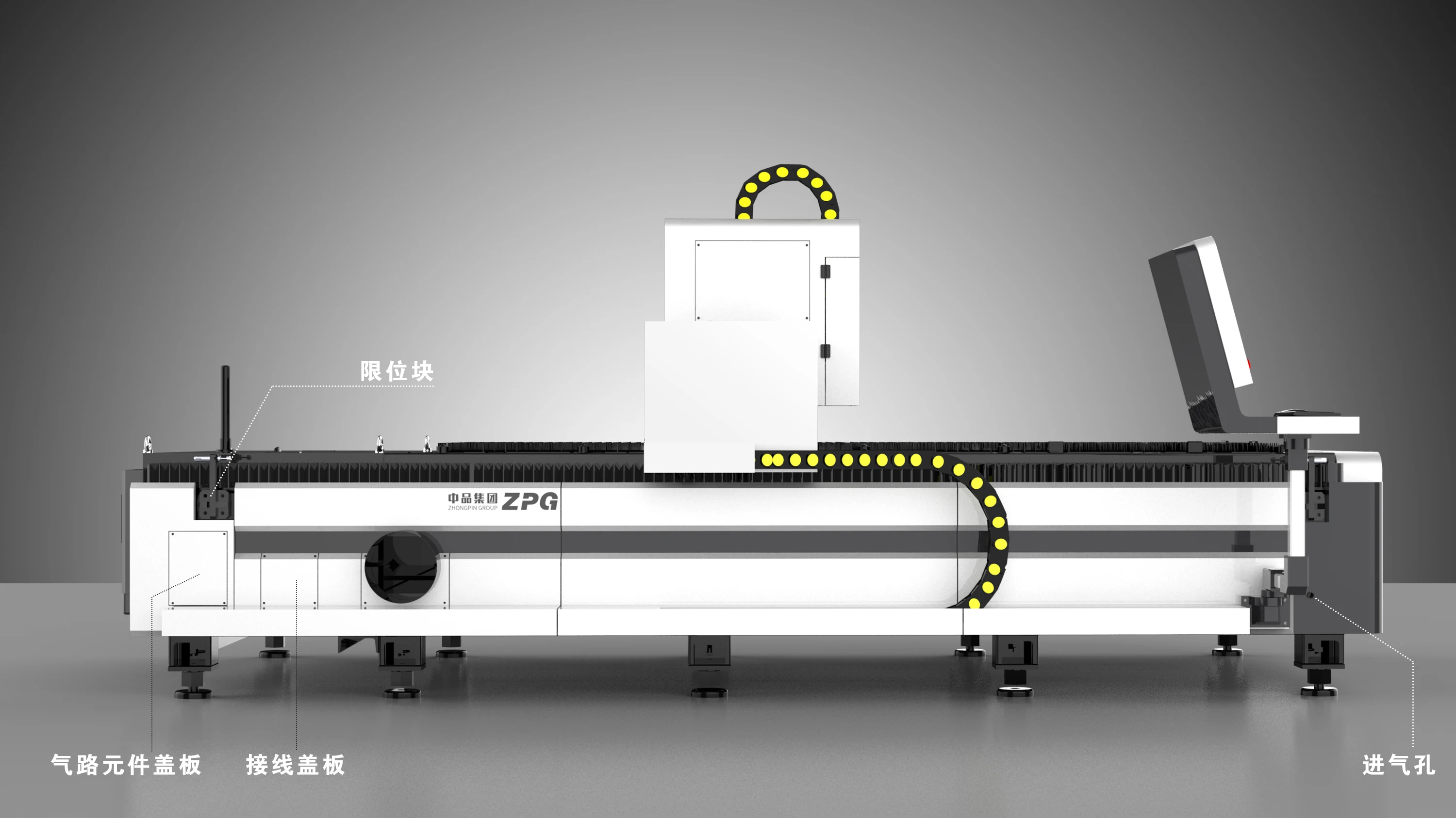 ZPG E Series 6020E 6000*2000 мм крупногабаритная техника для автомобильной промышленности резки листового металла максимальный лазерный источник