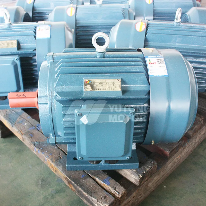 0.75hp 1hp 1.5hp 2hp three phase Three-Phase AC Electric induction Motor for crusher conveyor pump