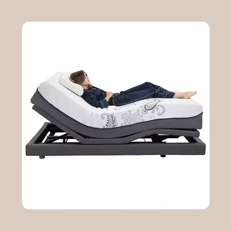 Head and Foot Electrical Control  Wireless Remote Adjustable Bed Frame