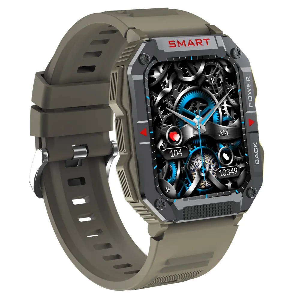 2023 Water Dust Shock Proof Custom Logo Men Women Smartwatch Sport Android iOS Fashion Smart Watch