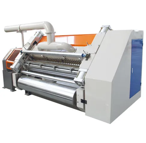 Hot single face carton box production line packaging paper single facer maker cardboard corrugated machine