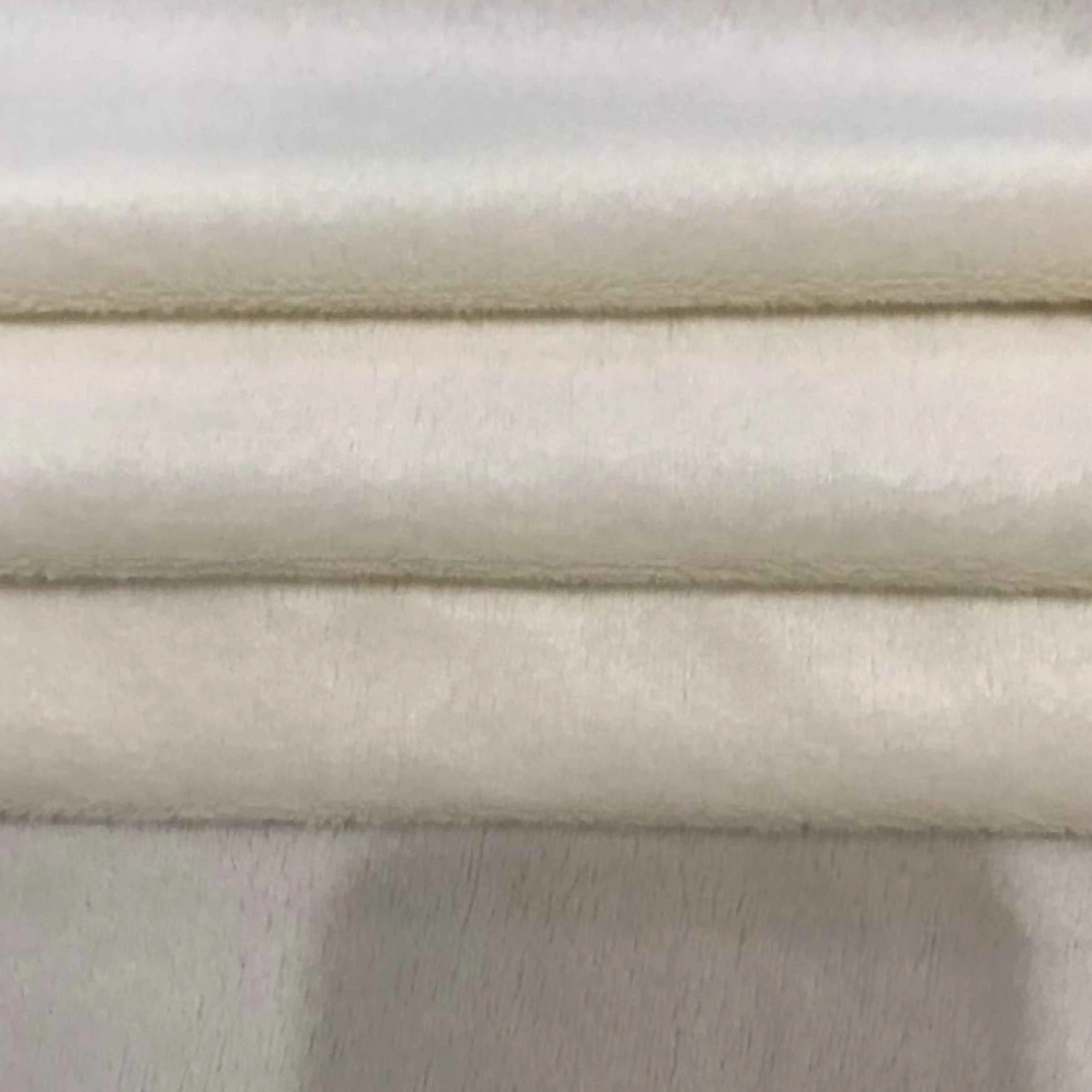 100% polyester solid color soft velboa fabric for toys