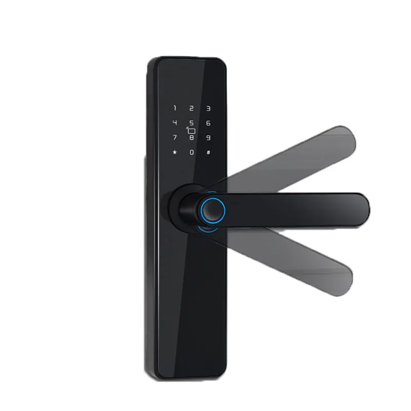 Home electronics finger print glass door lock security locks cerraduras fingerprint sliding door lock cerradura inteligente