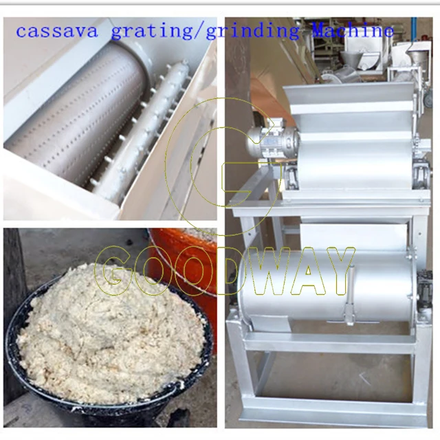 professional stainless steel cassava grinding machine