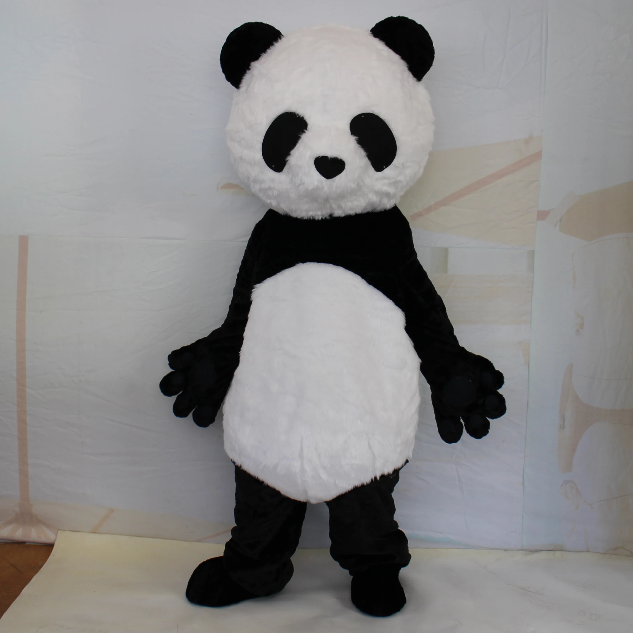Custom Comfortable Soft Animals Carnival Panda Big Party Cartoon Mascot Costumes