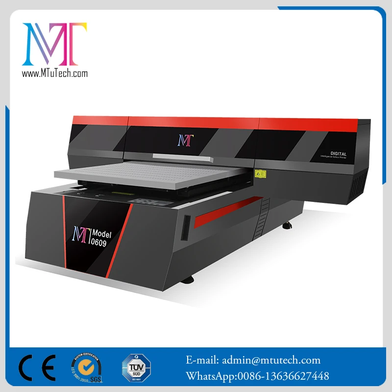MT Refretonic UV Flatbed printer MT-UV6090pro metal glass  printing machine