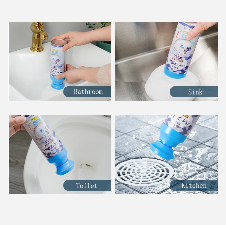 drain pipe cleaner Magic Bubble Bombs Fast Foaming Pipe Cleaner Powder for Kitchen Toilet Pipeline Quick Cleaning Tool