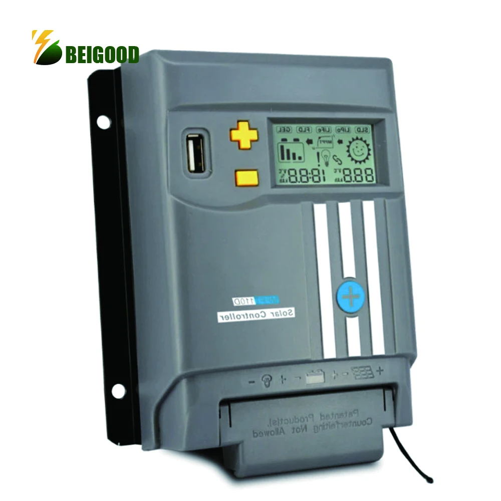 Solar MPPT Charge Controller 10A 20A 30A 40A Solar Panel MPPT LCD Display With WIFI 12V/24V Auto Battery Regulator Dual USB