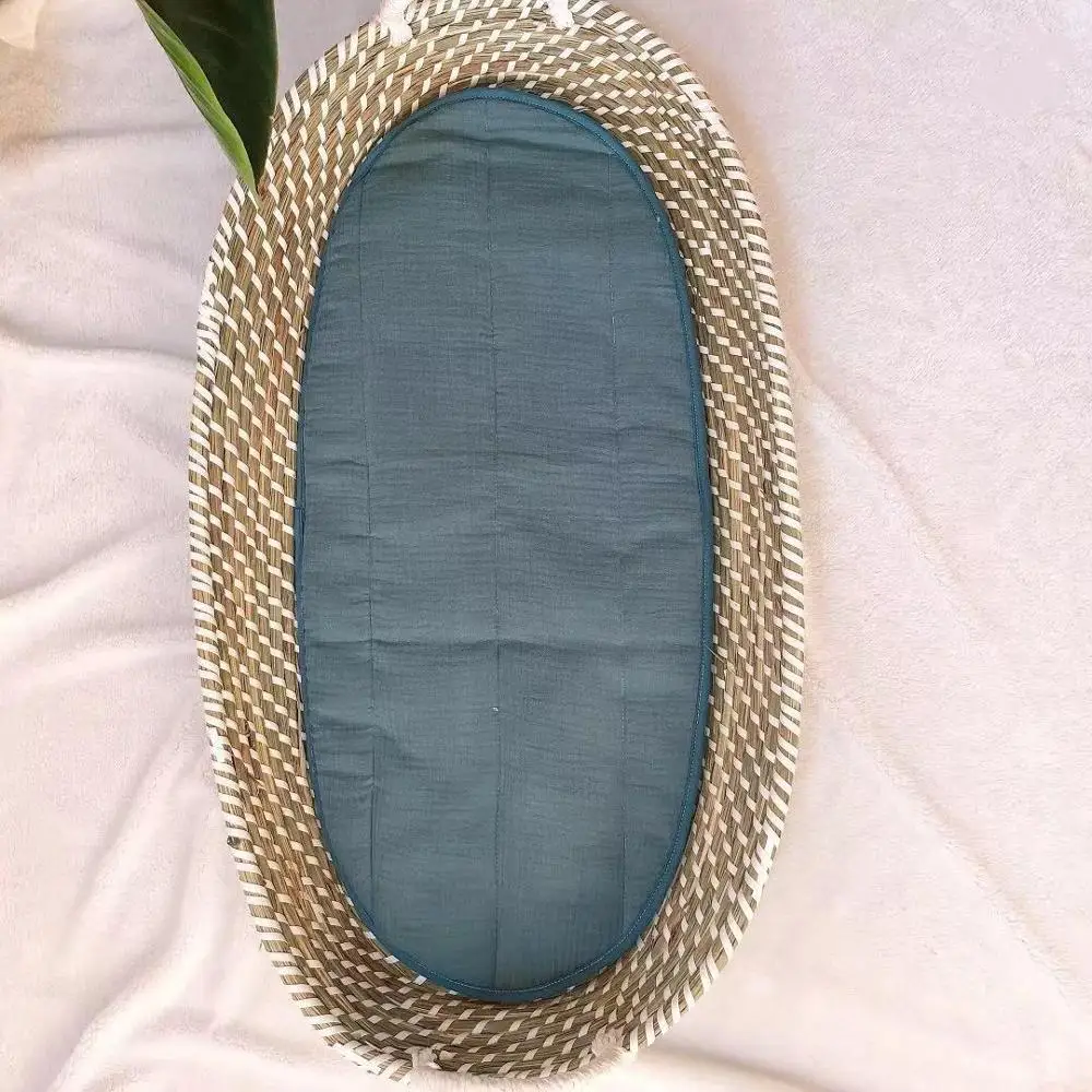 Popular New fashion sea grass baby changing moses basket